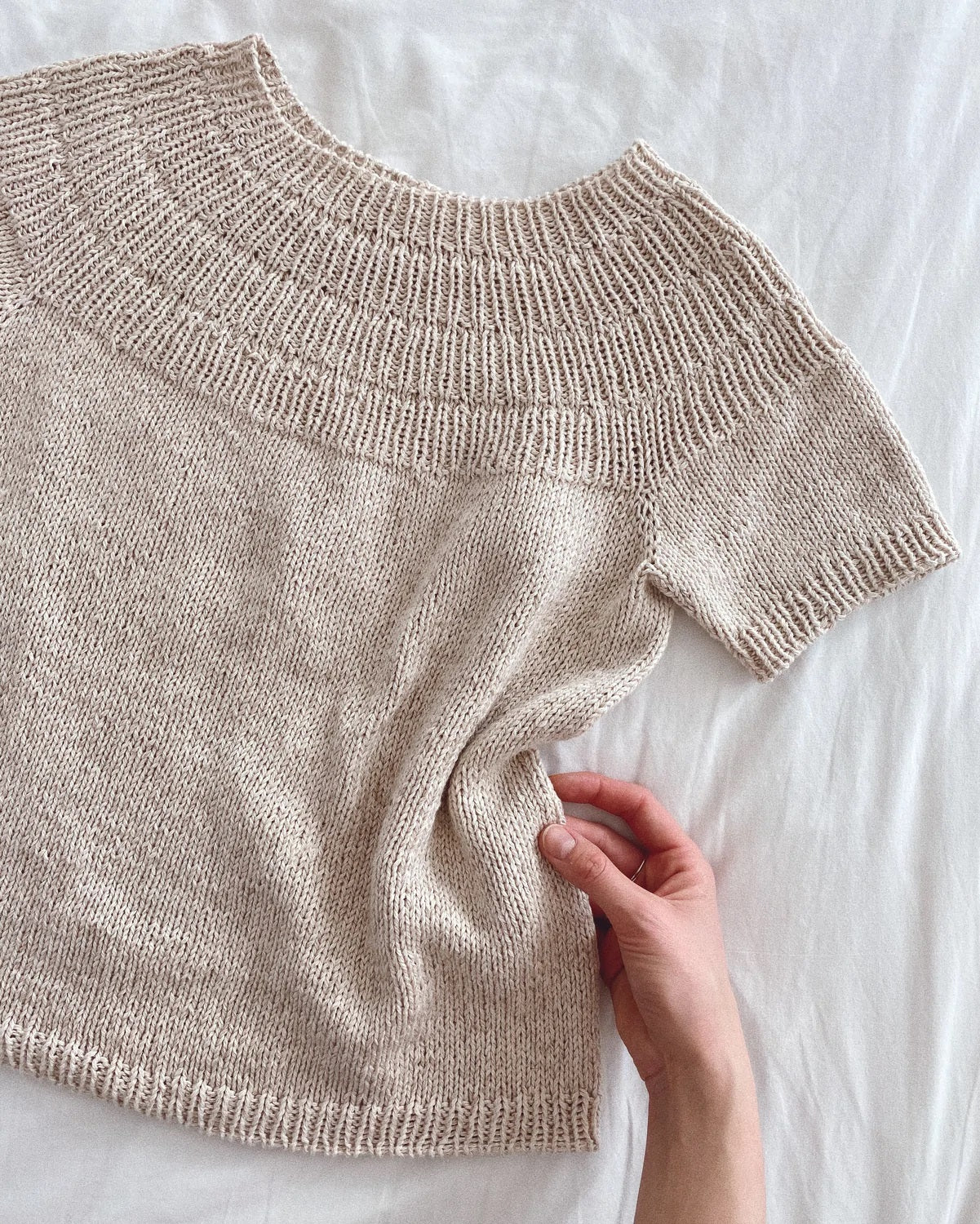 Ankers Sommerbluse | Petiteknit