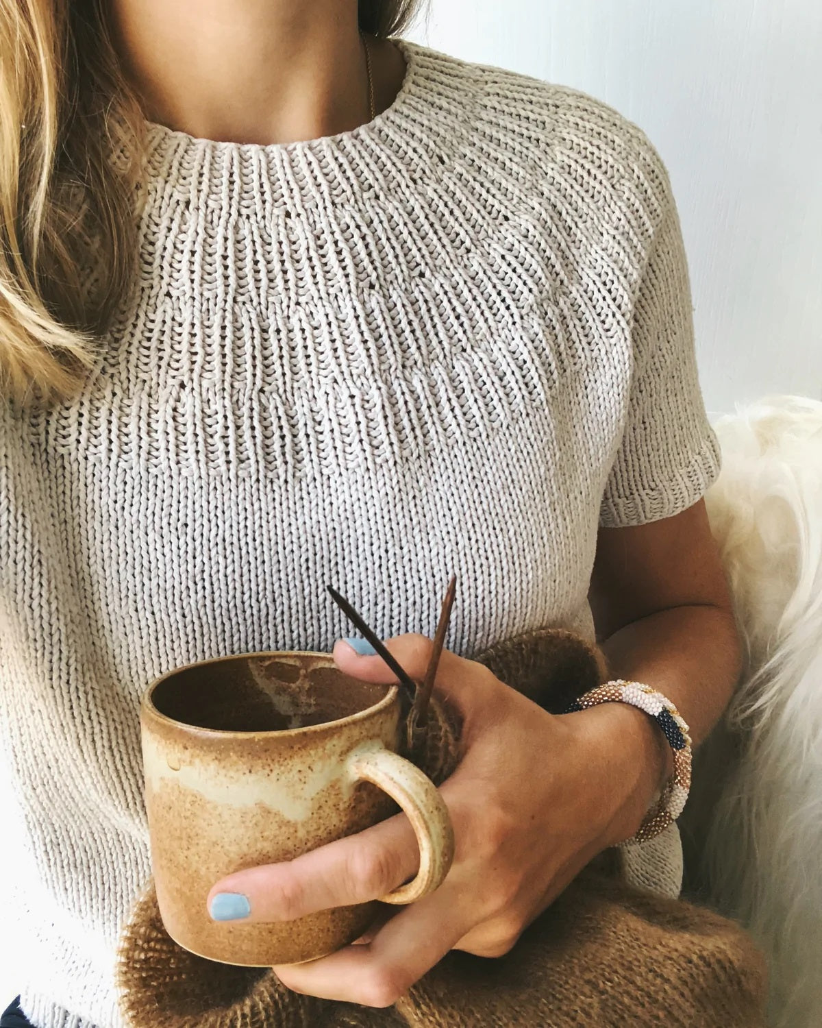 Ankers Sommerbluse | Petiteknit