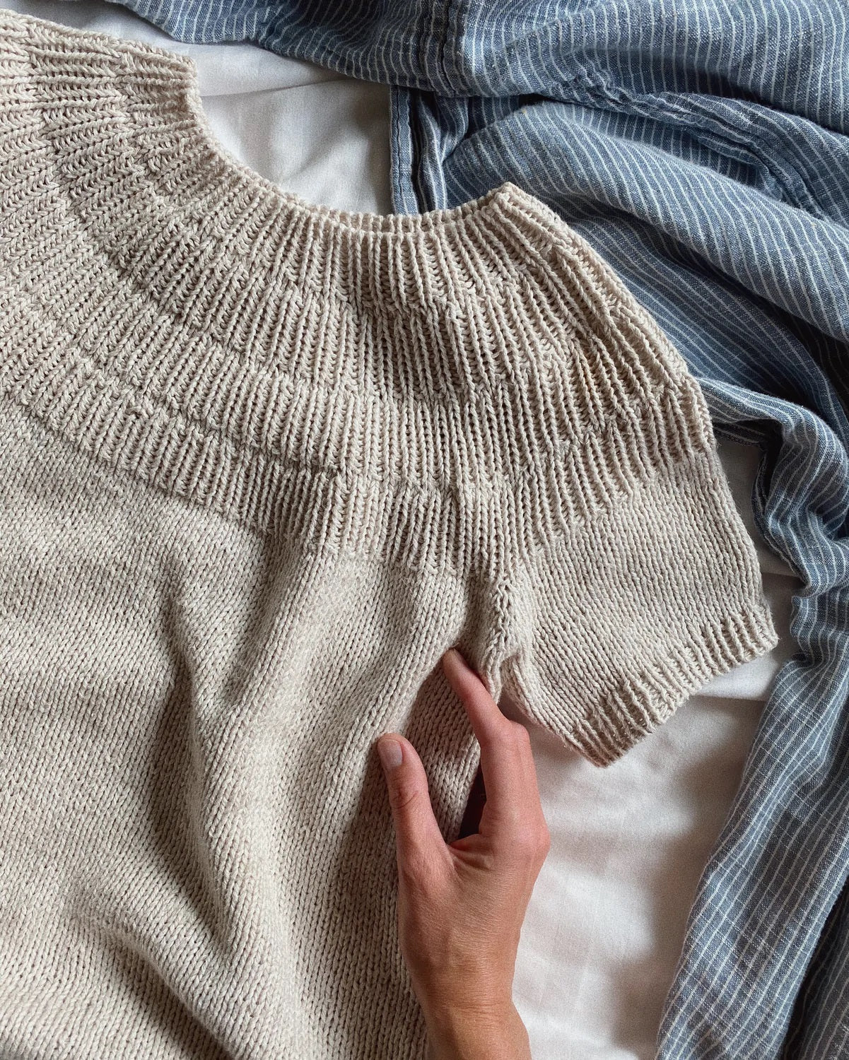 Ankers Sommerbluse | Petiteknit