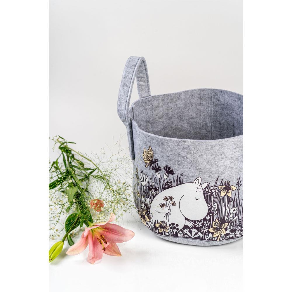 Oppbevaringskurv Blomstereng 17L | Mummi