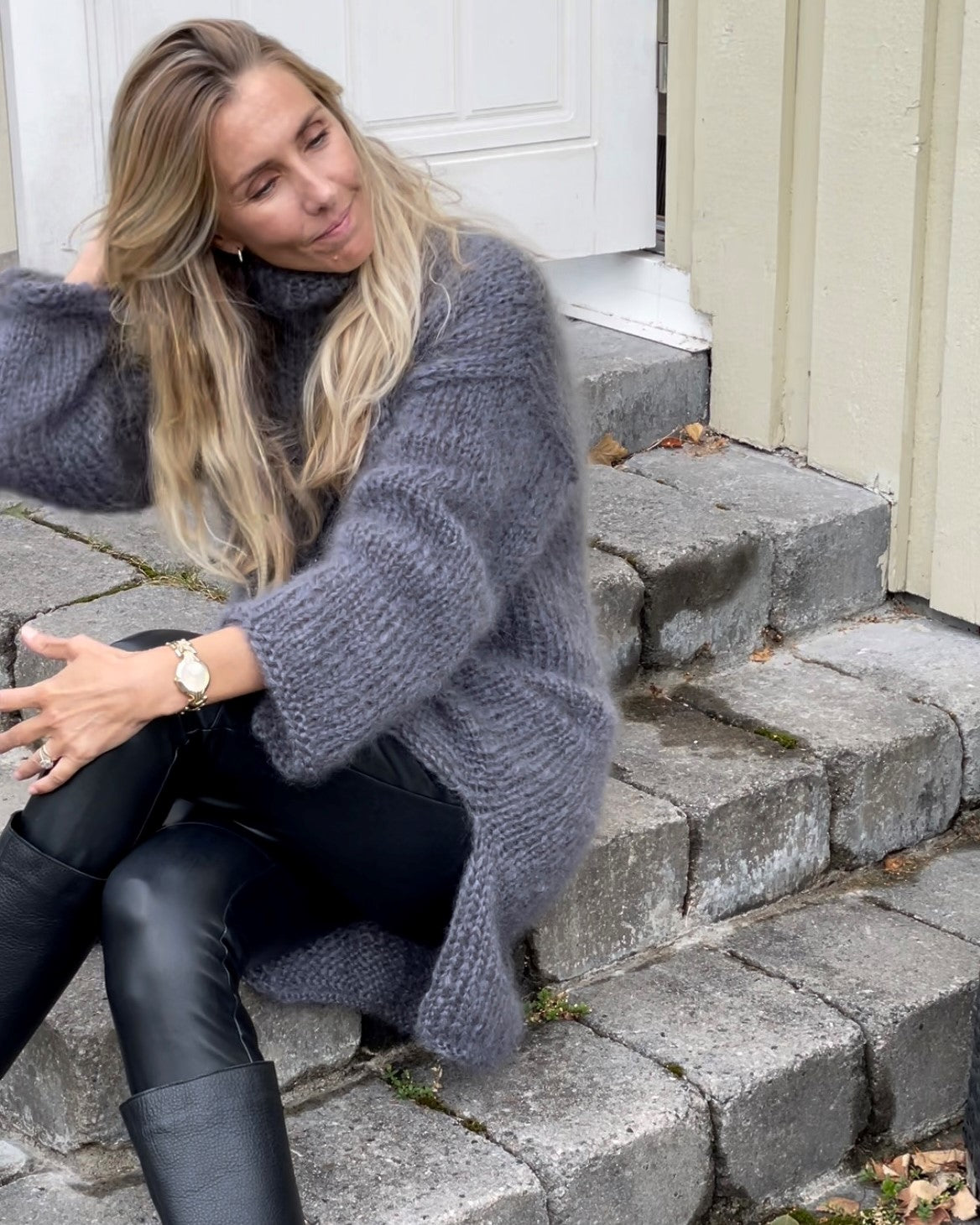 Sweaterdress | Lindteinstrikk