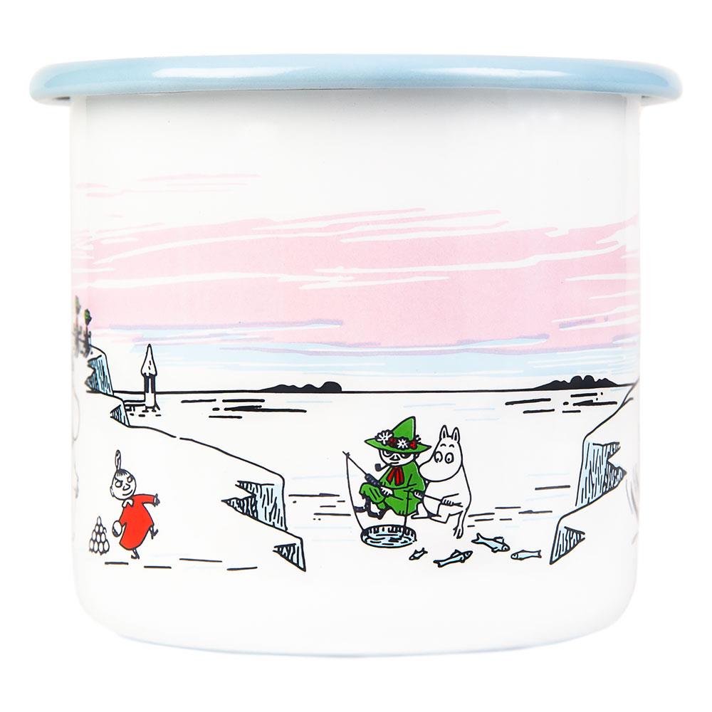 Vintertid emaljekopp 3,7dl | Mummi