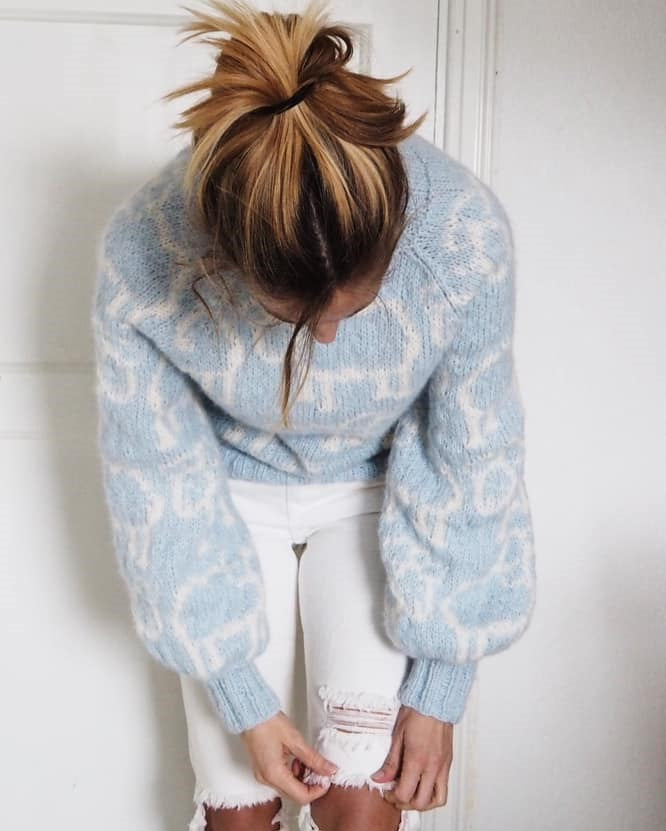 Sauegenser | Lindteinstrikk