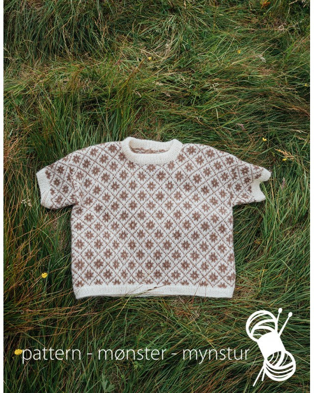 1-NB56 Små stjerne bluse | Digital Oppskrift