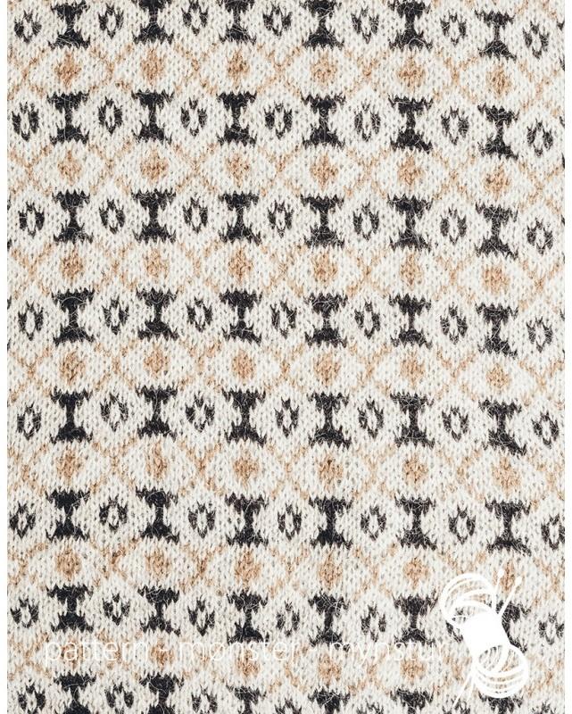 Tradisjonell genser til menn | Navia | Strikkepakke