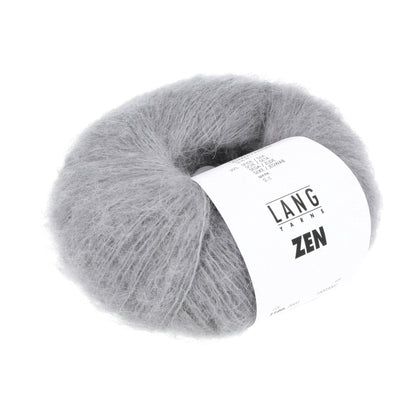 Lang Yarns Zen – 35 % superfin merinoull / 35 % suri alpakka / 30 % silke – 25 g