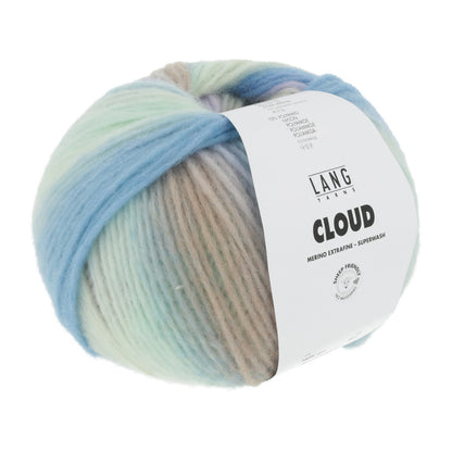 Lang Yarns Cloud – 90 % ull / 10 % nylon – 100 g/≈260 m - utgående garn