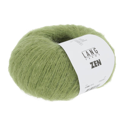 Lang Yarns Zen – 35 % superfin merinoull / 35 % suri alpakka / 30 % silke – 25 g