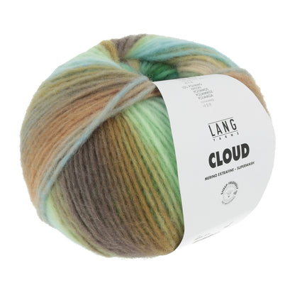 Lang Yarns Cloud – 90 % ull / 10 % nylon – 100 g/≈260 m - utgående garn