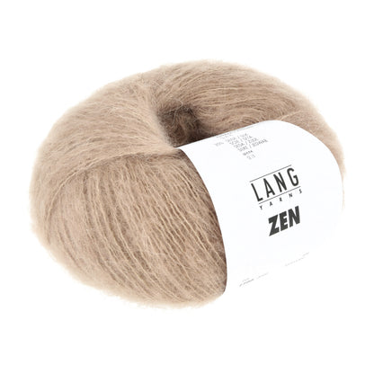 Lang Yarns Zen – 35 % superfin merinoull / 35 % suri alpakka / 30 % silke – 25 g