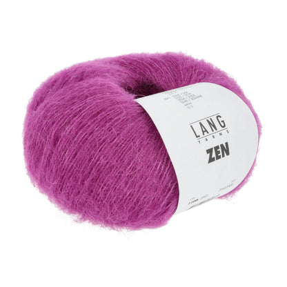 Lang Yarns Zen – 35 % superfin merinoull / 35 % suri alpakka / 30 % silke – 25 g