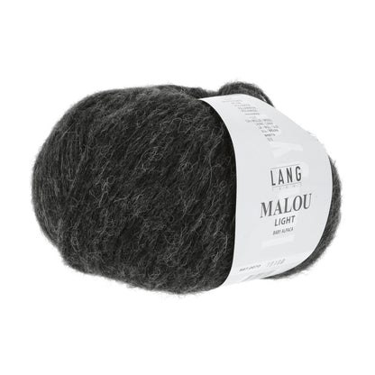Lang Yarns Malou Light – 72 % babyalpaka / 16 % polyamid / 12 % ull – 50 g - utgående produkt