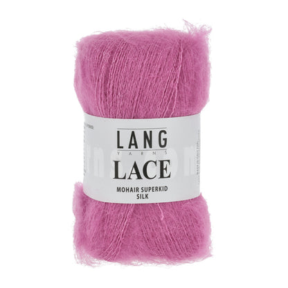 Lang Yarns Lace – 58 % superkid‑mohair / 42 % silke – 25 g nøste