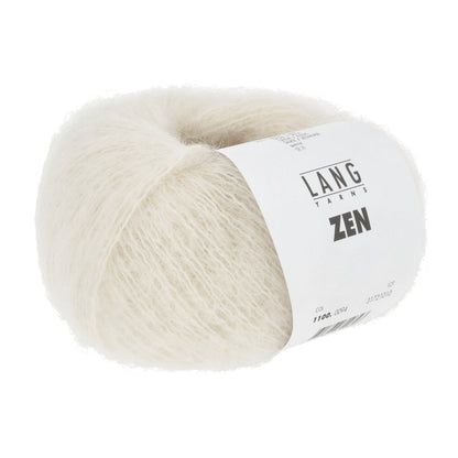 Lang Yarns Zen – 35 % superfin merinoull / 35 % suri alpakka / 30 % silke – 25 g