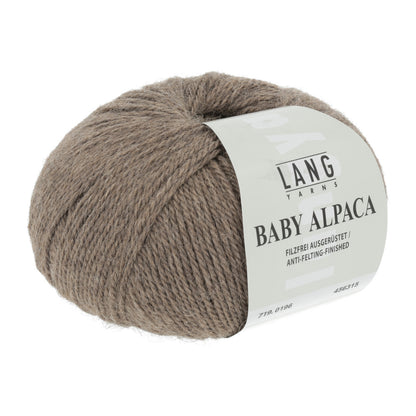 Lang Yarns Baby Alpaca – 100 % baby‑alpakka – 50 g/≈170 m