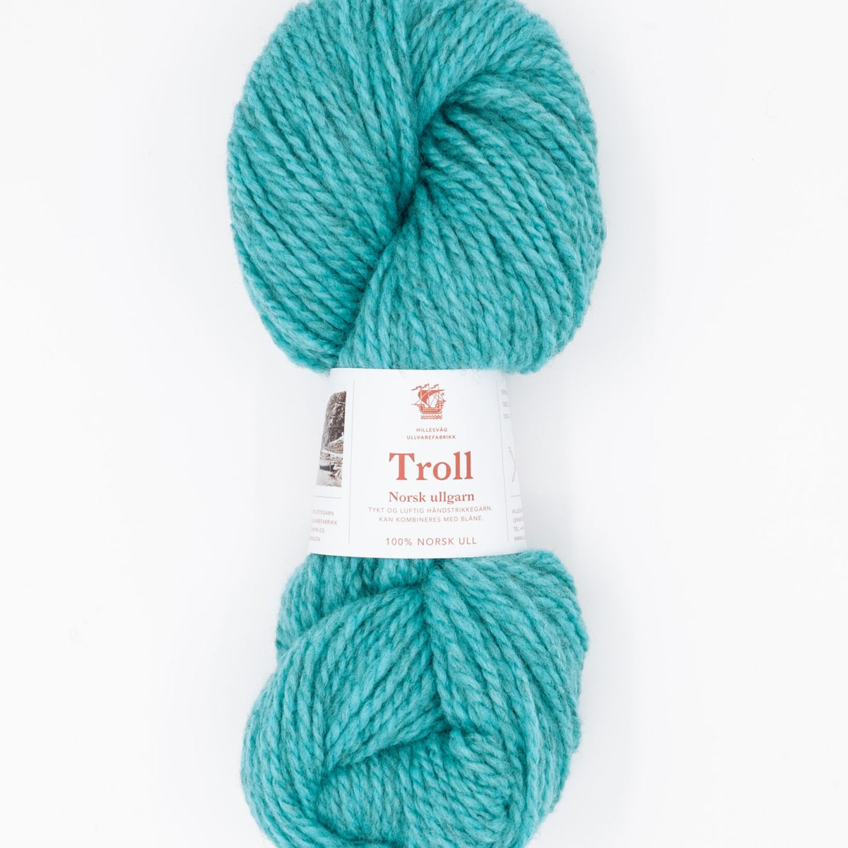 Hillesvåg Troll – 100 % norsk ull – 100 g ≈ 114 m