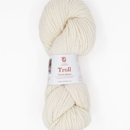 Hillesvåg Troll – 100 % norsk ull – 100 g ≈ 114 m