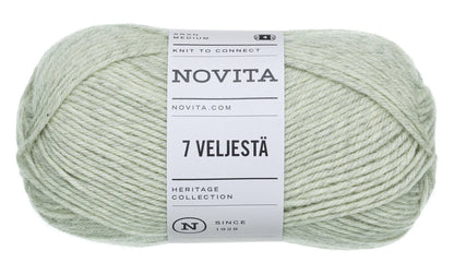 Novita 7 Brødre - ullgarn 80% ull, 20% polyamid - 100g nøste