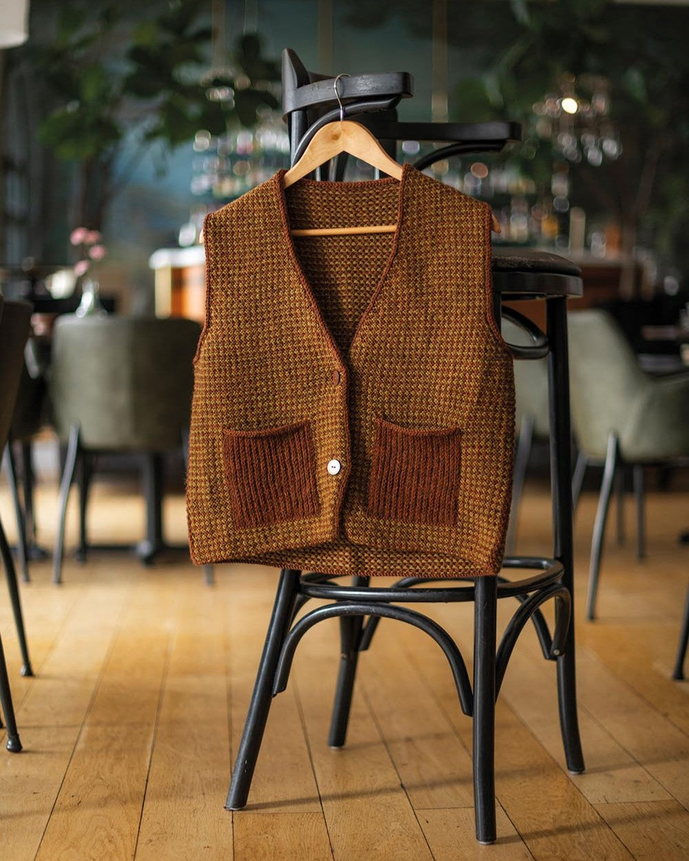 Cambridge - Vest med lommer | Digital oppskrift