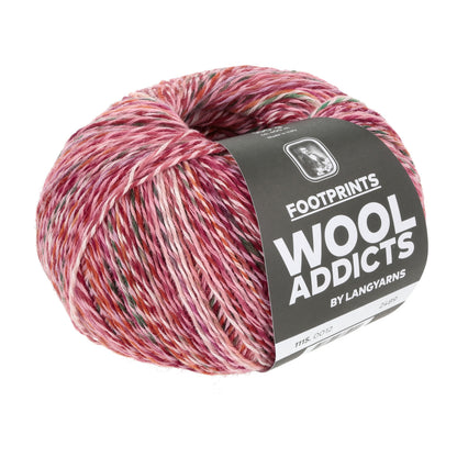 Lang Yarns Footprints – 45 % bomull / 42 % ren ny ull (superwash) / 13 % polyamid – 100 g/≈400 m