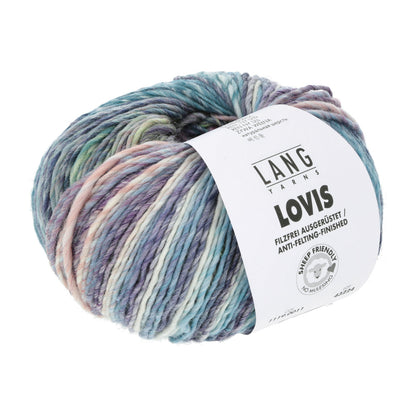 Lang Yarns Lovis - Fargerik merinoull - 50g nøste
