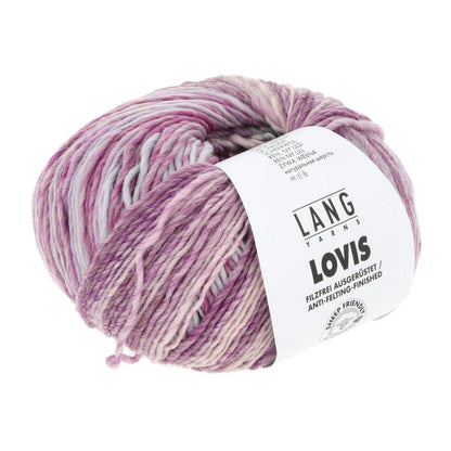 Lang Yarns Lovis - Fargerik merinoull - 50g nøste