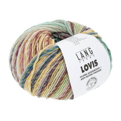 Lang Yarns Lovis - Fargerik merinoull - 50g nøste