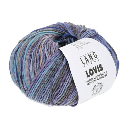 Lang Yarns Lovis - Fargerik merinoull - 50g nøste
