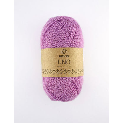Navia Uno – Færøysk ull / Shetlandsull / Australsk lamull – 50 g ≈ 350 m