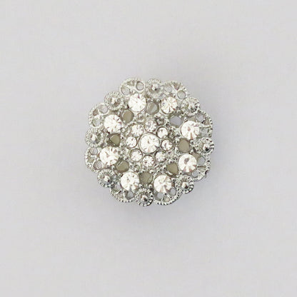 Krystall knapper 20,5mm | Villy Jensen