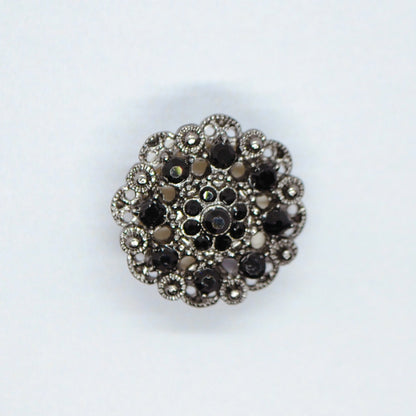 Krystall knapper 20,5mm | Villy Jensen