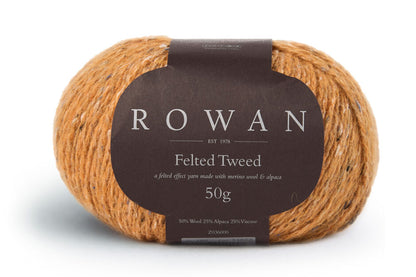 Rowan Felted Tweed – 50 % ull / 25% alpakka / 25% viskose – 50 g ≈ 175 m
