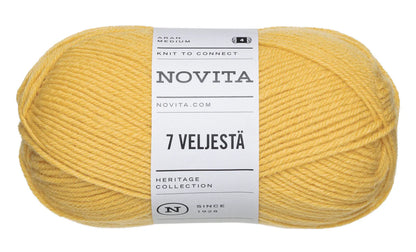 Novita 7 Brødre - ullgarn 80% ull, 20% polyamid - 100g nøste