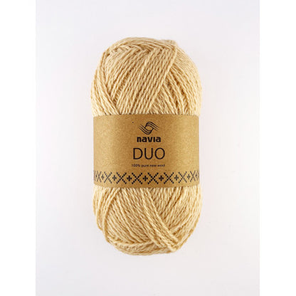 Navia Duo – 100 % ull færøysk ull, shetlands ull og australsk lamull – 50 g/≈180 m