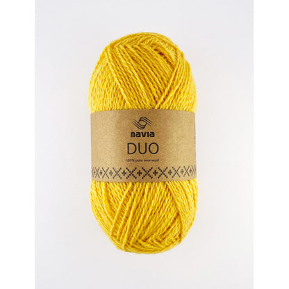 Navia Duo – 100 % ull færøysk ull, shetlands ull og australsk lamull – 50 g/≈180 m