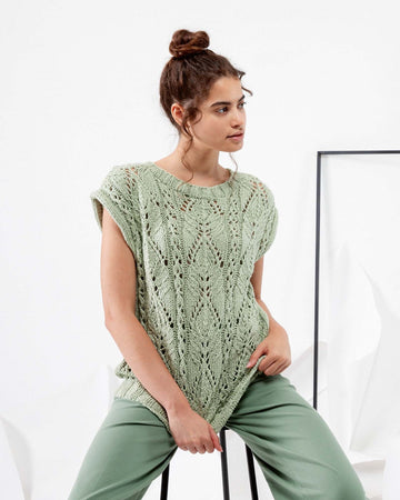 Amira Slipover | Lang Yarns | Strikkepakke