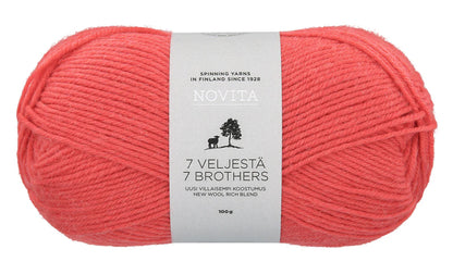 Novita 7 Brødre - ullgarn 80% ull, 20% polyamid - 100g nøste