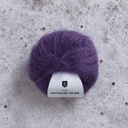 Järbo Fin Mohair Silke – 72 % mohair / 28 % silke – 25 g ≈ 210 m