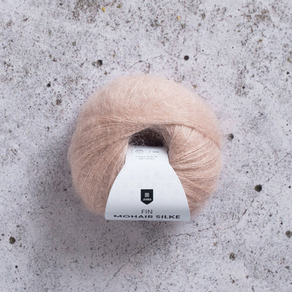 Järbo Fin Mohair Silke – 72 % mohair / 28 % silke – 25 g ≈ 210 m