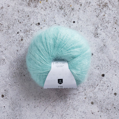 Järbo Fin Mohair Silke – 72 % mohair / 28 % silke – 25 g ≈ 210 m