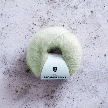 Järbo Fin Mohair Silke – 72 % mohair / 28 % silke – 25 g ≈ 210 m