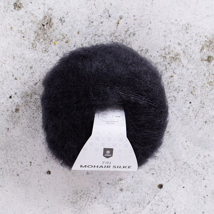Järbo Fin Mohair Silke – 72 % mohair / 28 % silke – 25 g ≈ 210 m