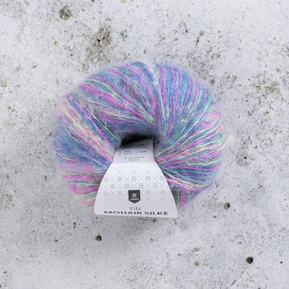 Järbo Fin Mohair Silke – 72 % mohair / 28 % silke – 25 g ≈ 210 m