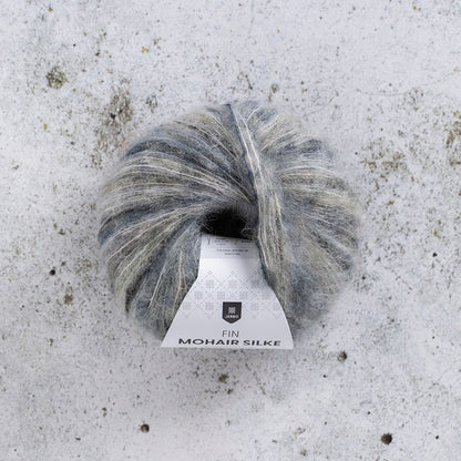 Järbo Fin Mohair Silke – 72 % mohair / 28 % silke – 25 g ≈ 210 m