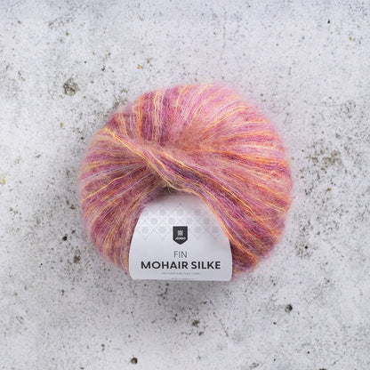Järbo Fin Mohair Silke – 72 % mohair / 28 % silke – 25 g ≈ 210 m