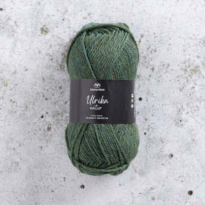 Svarta Fåret Ulrika natur - 100% naturlig ullgarn - 50g nøste