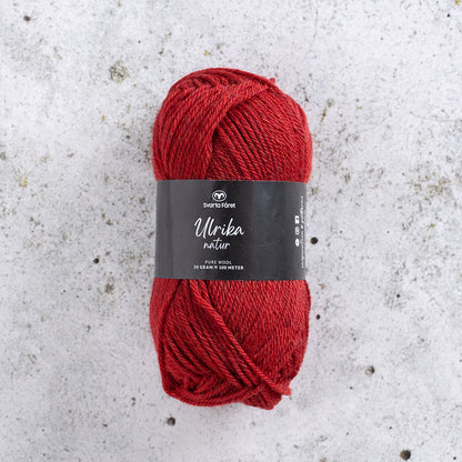 Svarta Fåret Ulrika natur - 100% naturlig ullgarn - 50g nøste