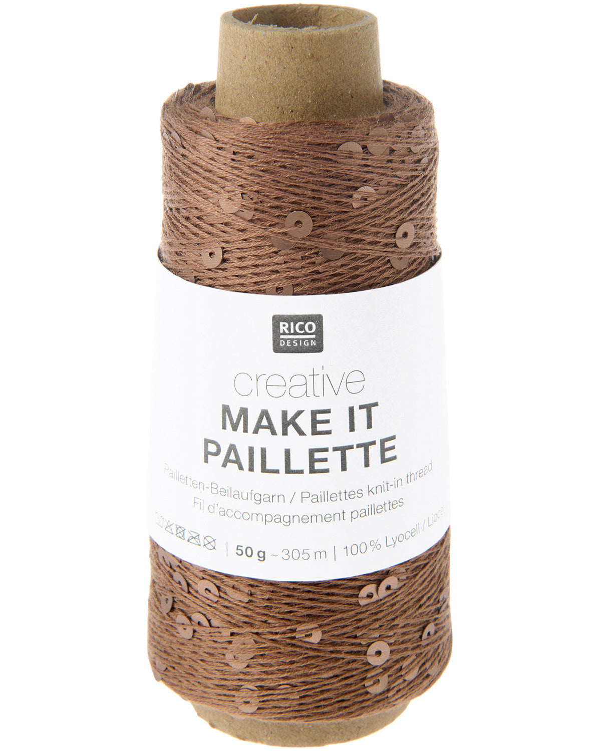 Rico Design Creative make it pailette - 50 g nøste - forhåndsbestilling uke 29