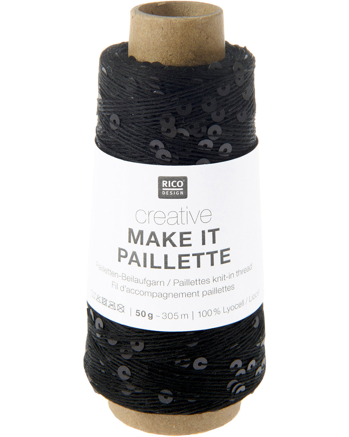 Rico Design Creative make it pailette - 50 g nøste - forhåndsbestilling uke 29