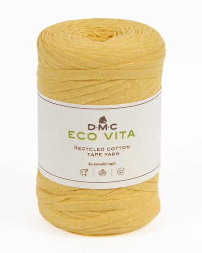 DMC Eco Vita Tape Yarn - heklegarn til vesker og andre prosjekter - 250 g = 120 m